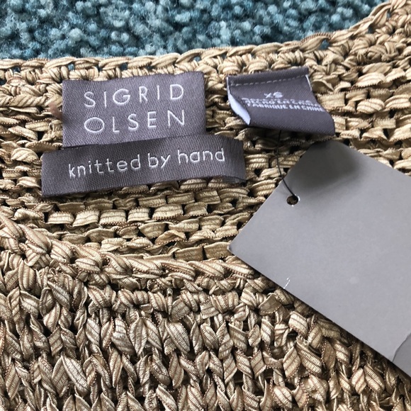 NWT Sigrid Olsen knitted tank - Picture 2 of 6